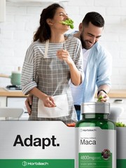 Horbaach Maca Root Capsules For Men And Women | 120 Pills | High