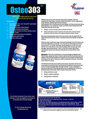 Osteo 303-Arthritis, Osteoporosis Pain Relief Pack (3 bottle 60 cnt)