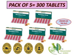 PACK OF 5-Himalaya Rumalaya Forte 60TabAnti-Inflammatory, Aches & Pains Exp2027