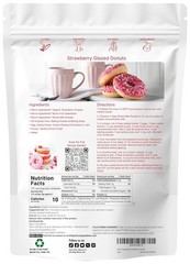 Rich Organic Strawberry Powder, Freeze-Dried 1 lb | Easy to Use for Any Recipe
