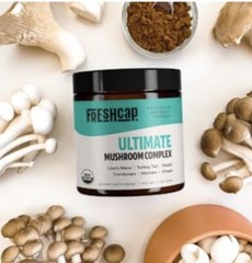 FreshCap Ultimate Mushroom Complex Powder – Mushroom Extract powder 2.1oz