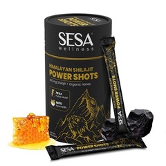 Sesa Himalayan Shilajit Power Shots Boosts Energy, Stamina & Immunity,30 Sticks