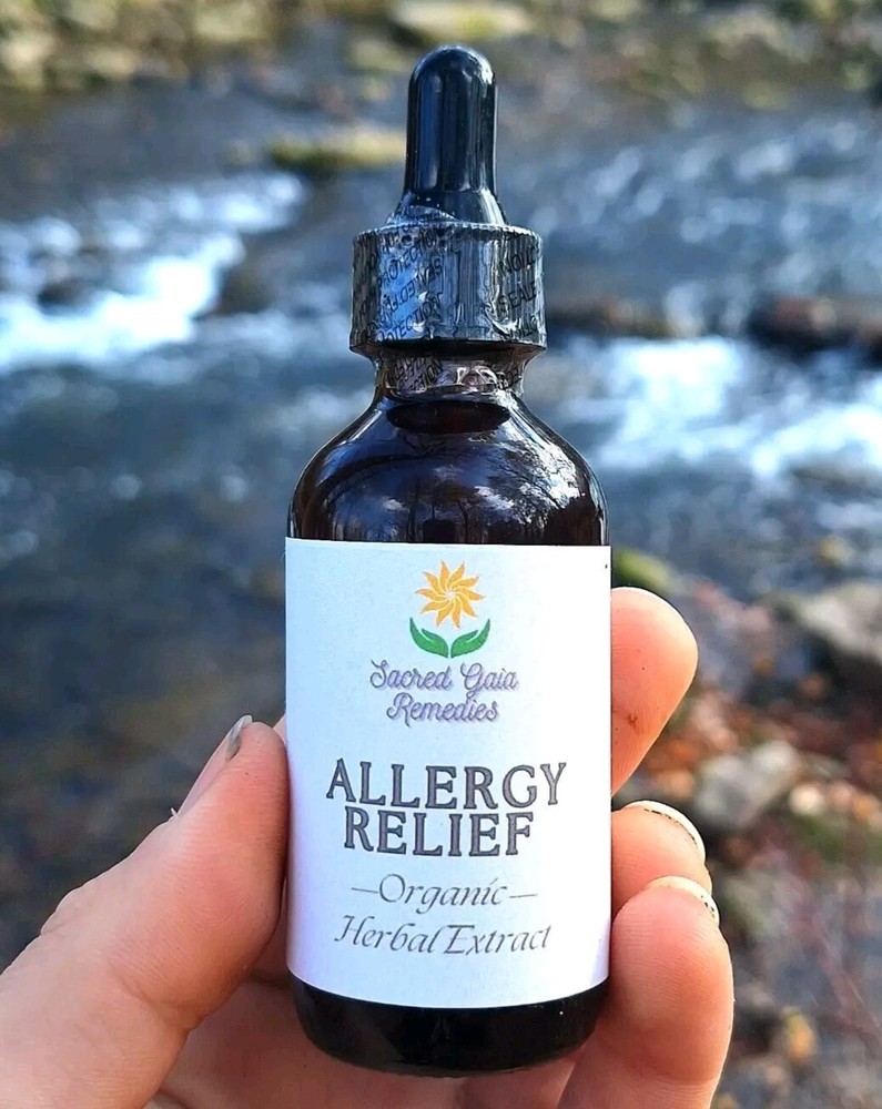 Allergy Relief Tincture / Extract 6 Herb Allergy & Immune Support Allergies
