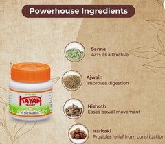 Pack of 3 Kayam Tablet, Ayurvedic Constipation relief Tablet total 90 tablets