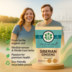Siberian Ginseng Capsules 5500mg (1.5% Eleutherosides )-100% Natural & Vegan