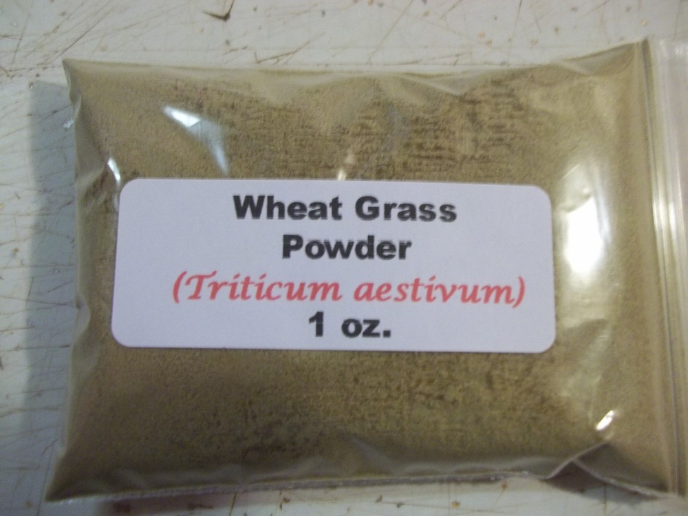 1 oz. Wheat Grass Powder (Triticum aestivum)