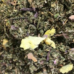 cinquefoil skullcap damiana lotus catnip marsh mullein passionflower No.50 Blend