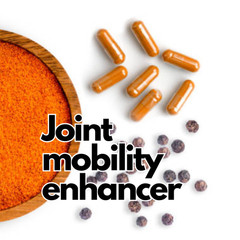 Turmeric & Black Pepper Capsules 60–120 Ct | 600mg Curcumin | Joint Inflammation