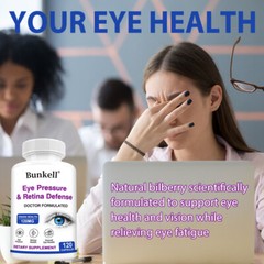 Eye Pressure & Retina Defense Supplement to Support Vision Health