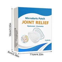 Joint Relief Microneedle Patch Relieves Joint Pain and Muscle Discomf 4Pcs/box