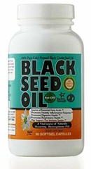 Black Seed Oil Capsules 90 Soft gels Highest Potency 500mg (2 PACK) EXP 2027
