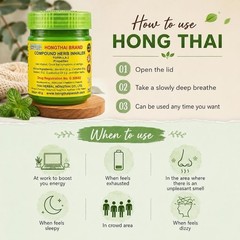 New & Sealed! Traditional Thai Herbal Inhaler Single