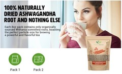 Ashwagandha Root 8 Oz |(Tea Cut), Dried Ashwagandha Herb, 100% Naturally Dried