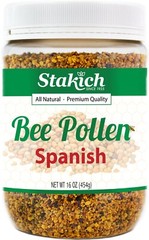 Stakich Spanish Bee Pollen Granules – 1 Pound (16 Ounce) 16 Ounce (Pack of 1)