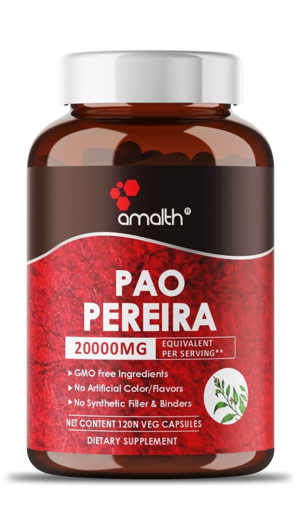 Amalth Pao Pereira 20:1 Extract powder 120 capsules