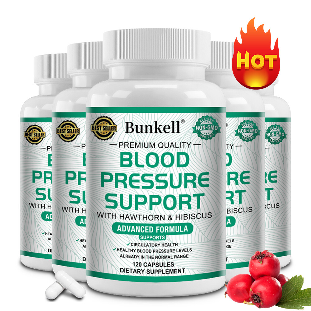 BLOOD PRESSURE SUPPORT WITH HAWTHORN&HIBISCUS extract CIRCULATORY HEALTH Capsule