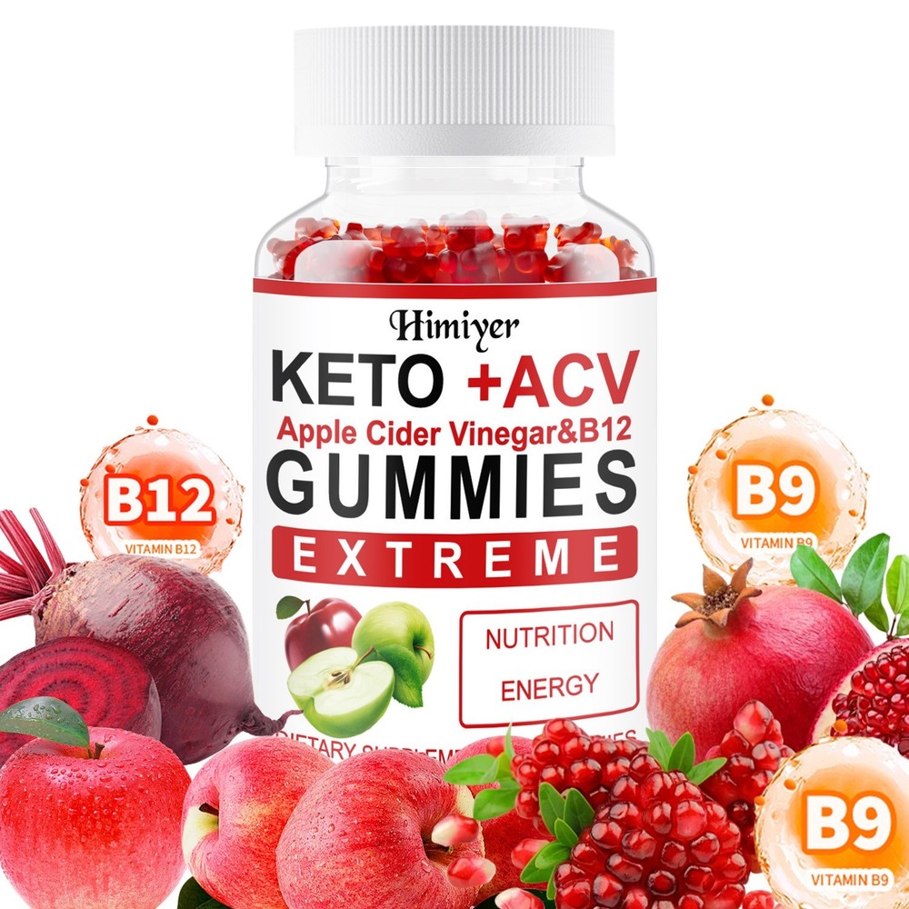 KETO + ACV Gummies-Digestion, immune health, diet control
