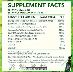 Arpherood Soursop Liquid Drops: Made from Natural Components, Free from…