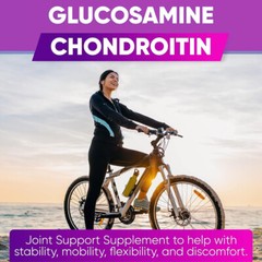 Triple Strength 1500 mg Glucosamine Chondroitin&MSM Joint Support Immune Support