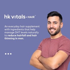 Healthkart HK Vitals Hair DHT Blocker 60 Tablets Biotin Hair Care Support