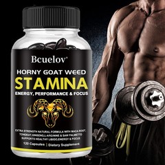 Horny Goat Weed Complex Improve Concentration Support Health Performance 120 CT