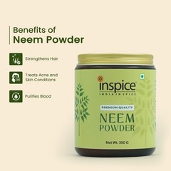 Neem Leaf Powder Natural Herbal for Skin Hair Care 350g