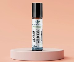Organic Wild Yam Root Roll-On Oil 10ml, Vegan, Fast-Absorbing, Unscented, Herbal