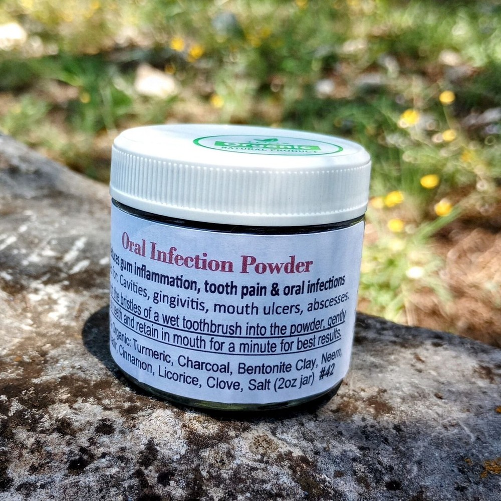 Oral Tooth Powder for gum inflammation & toothache