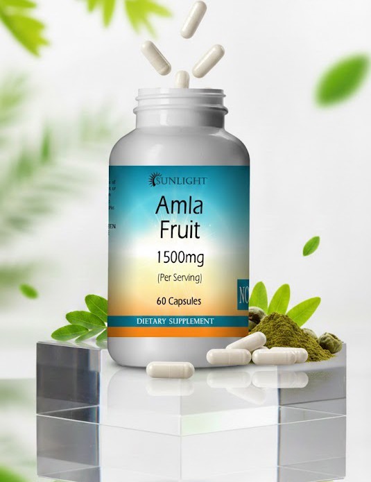 Amla Fruit Capsules – 1500mg Serving – Fresh Stock