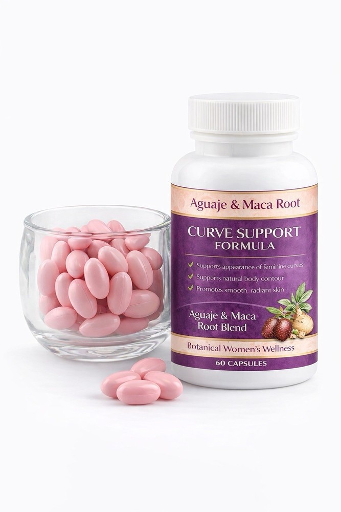 Aguaje & Maca Root Capsules – Feminine Curve Support Supplement 7 Days Results