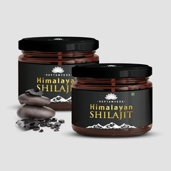 Saptamveda Himalayan Shilajit Resin 20gm Each Set Of 2 z693