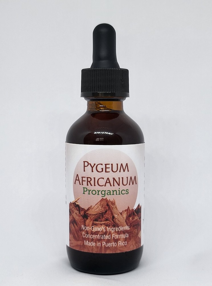 2oz Organic Pygeum Africanum drops by Prorganics 20:1 extract tincture