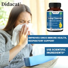 Lung Cleanse Advanced Complex Capsules – Detox, Lung & Respiratory Health