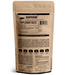 Bioperine Black Pepper Extract Powder 95% Turmeric Bioavailability Enhancer