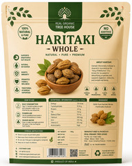 Haritaki Whole | Terminalia Chebula | Dried Botanical Fruit | Harad Whole|Plant