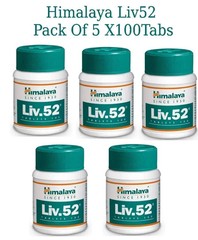 Liv. 52 Pack of 5 Bottles LONG EXPIRY : March 2028 fresh packing