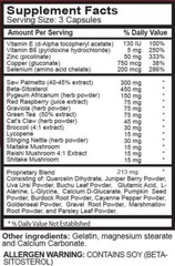Saw palmetto complex – PROSTATE SUPPORT – 2 Bottles – preventing hair loss