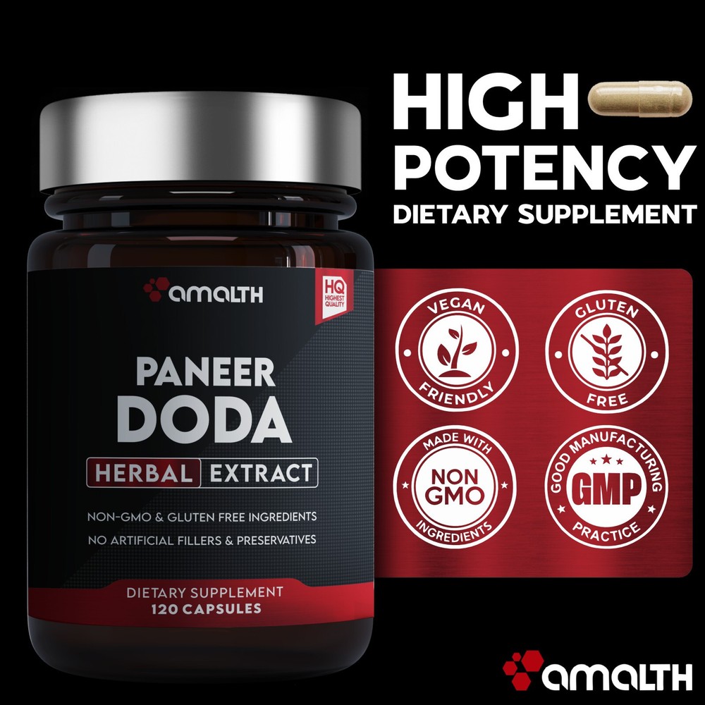Paneer Doda Extract 120 Capsules