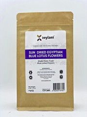 Blue Lotus Flower Nymphaea Caerulea Pure Dried Whole Flower Organic 1 oz to 1 kg