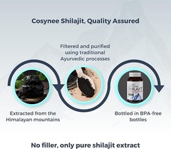Shilajit – EXTRA STRENGTH – 56% Natural Fulvic Acid – 90 Caps – Energy Support