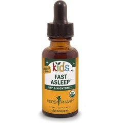 Herb Pharm Kids Fast Asleep, 1 Fluid Oz. Exp 2027 or Better