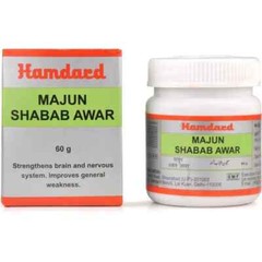 Hamdard Majun Shabab Awar 60 gm (Pack Of 2) Free shipping