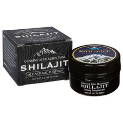 Pure Shilajit Resin 5 Month Supply Golden Grade Altai Mountains Russia