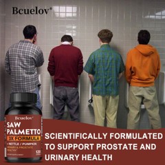 Saw Palmetto Supplement Urinary System & Prostate Function Health Support