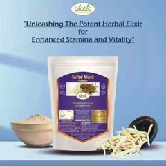 Organic Safed Musli, Ashwagandha & Shatavari Powder – 300gms (100gms each)