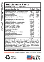 Prostate Health Supplement – Prostate Complex 1345mg – Zinc – Saw PAlmetto – 2B