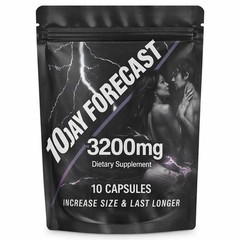 (2 pack) 10 Day Forecast Extreme Potency Male Enhancement Pills for man – 20 ct
