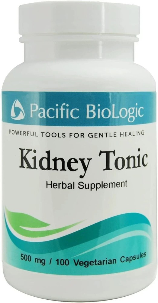 Pacific BioLogic Kidney Tonic 500 mg – 100 Vegetarian Capsule – Newest Exp.