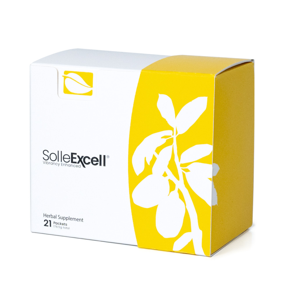 Solle Naturals SolleExcell Herbal Supplement 21 Packets – New!