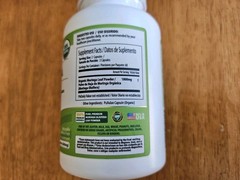 PURA VIDA MORINGA Organic Moringa Capsules, Pure Moringa Leaf Powder 120ct, 500m